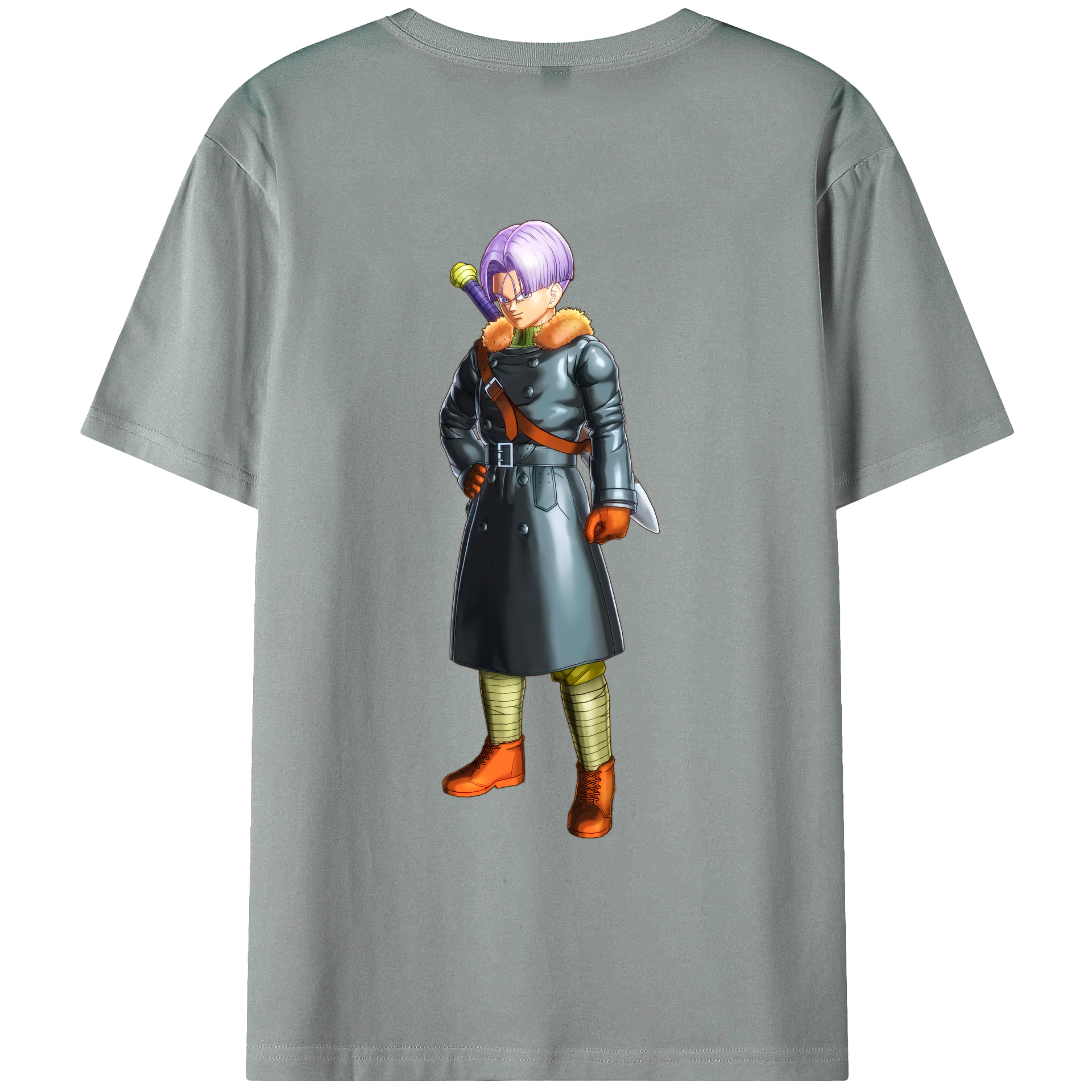 （画像用） ドラゴンボール DRAGON BALL 綿100％ メンズ半袖Tシャツ（バックプリント） 通気性